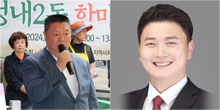 [대구=뉴시스] 왼쪽부터 김오성대구 중구의회 의원, 김동현 중구의회 의장. (사진 = 대구 중구의회 홈페이지 갈무리) 2024.03.13. photo@newsis.com *재판매 및 DB 금지