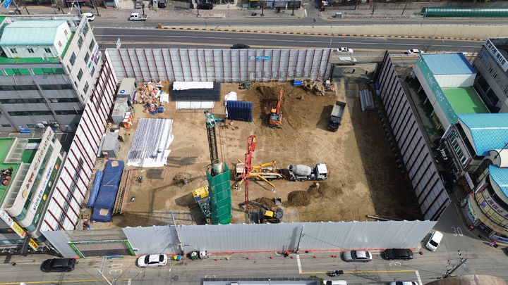 [대전=뉴시스]충남 천안쌍용 고령자복지주택 공사현장. 2025. 03. 13  photo@newsis.com *재판매 및 DB 금지