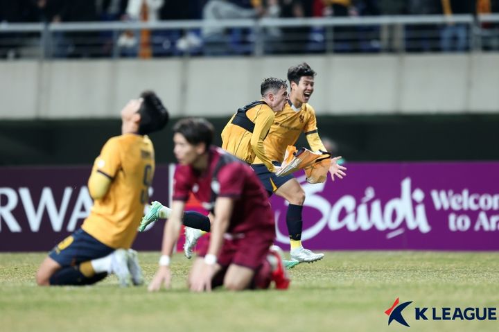 [서울=뉴시스] 프로축구 K리그1 광주FC의 아사니. (사진=한국프로축구연맹 제공) *재판매 및 DB 금지