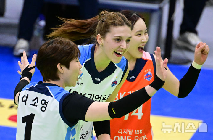 [서울=뉴시스]여자배구 IBK기업은행 빅토리아. (사진=KOVO 제공)