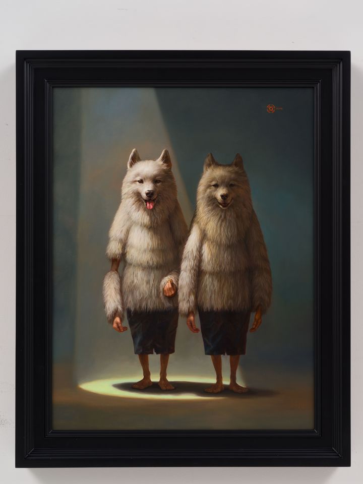 박민준, 너의 것은 나의 것, 2024. 캔버스에 유채 65×50 cm Courtesy of the artist and T okyo Gallery +BTAP *재판매 및 DB 금지
