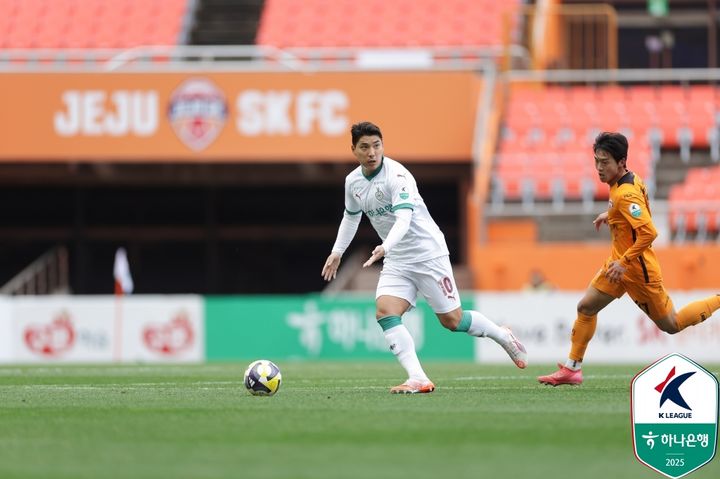[서울=뉴시스] 프로축구 K리그1 대전하나시티즌의 주민규. (사진=한국프로축구연맹 제공) *재판매 및 DB 금지