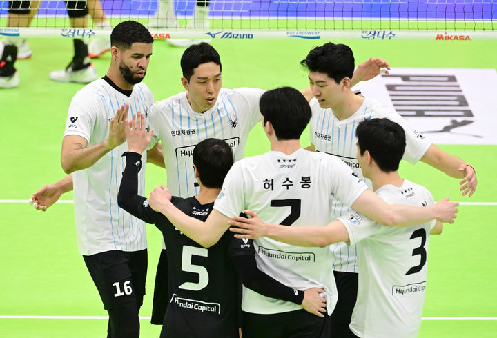 남자배구 현대캐피탈. 2025.03.16. (사진=한국배구연맹 제공) *재판매 및 DB 금지