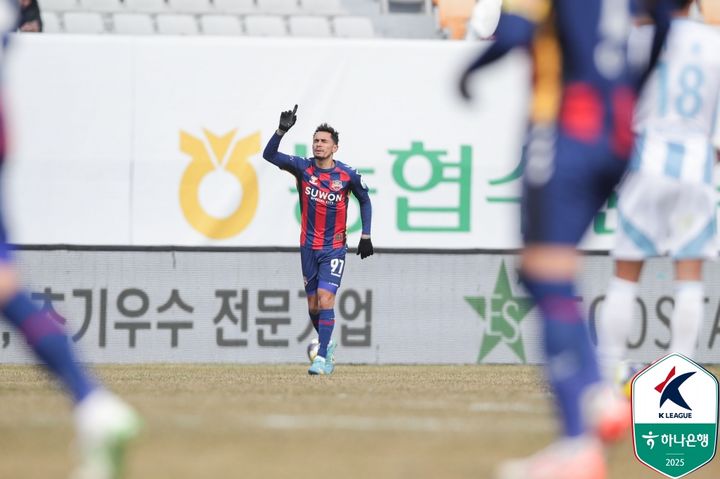 [서울=뉴시스] 프로축구 K리그1 수원FC의 루안. (사진=한국프로축구연맹 제공) *재판매 및 DB 금지