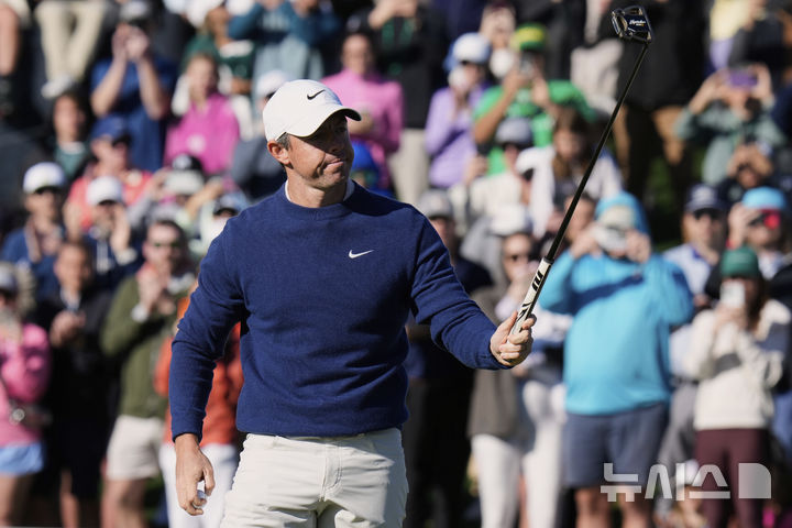 [폰테베드라 비치=AP/뉴시스]매킬로이, 플레이어스 챔피언십 우승. 2025.03.17.