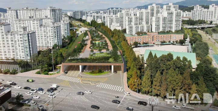 [성남=뉴시스] 성남시 분당~수서간 도시고속화도로 소음저감시설 2단계 조감도 (사진=성남시 제공) 2025.03.17.photo@newsis.com