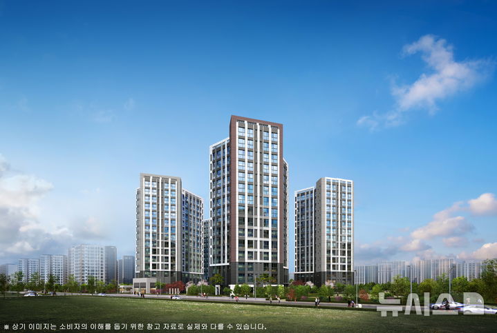 [서울=뉴시스] 원종 휴먼빌 클라츠 투시도. (사진=일신건영 제공)