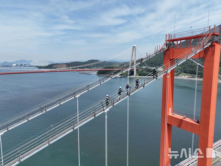 남해군, 남해대교 주탑 체험 행사 28~29일 개최