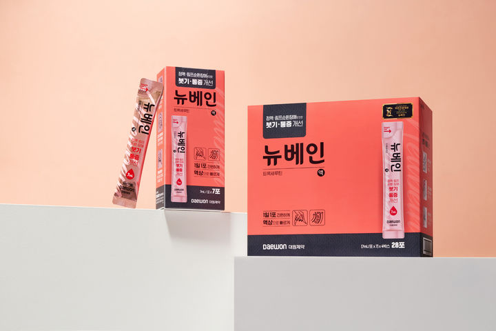 [서울=뉴시스] 대원제약 정맥순환개선제 '뉴베인' (사진=대원제약 제공) 2025.03.17. photo@newsis.com *재판매 및 DB 금지