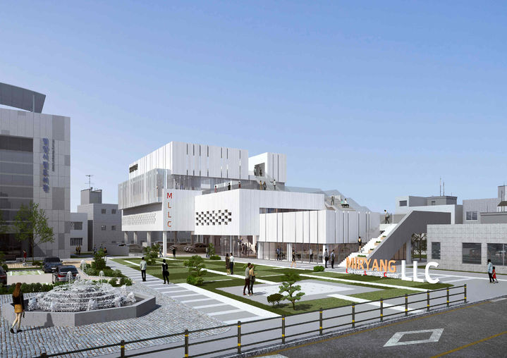 [밀양=뉴시스] 평생학습관 조감도. (사진=밀양시 제공) 2025.03.18. photo@newsis.com *재판매 및 DB 금지