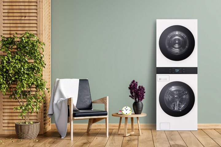 [서울=뉴시스] 'LG 트롬 AI 워시타워'의 이미지. (사진=LG전자 제공) 2025.03.18. photo@newsis.com *재판매 및 DB 금지