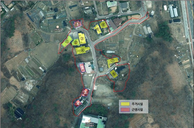 [서울=뉴시스] 강남구 교수마을 현황도. 2025.03.18. (자료=강남구 제공) *재판매 및 DB 금지