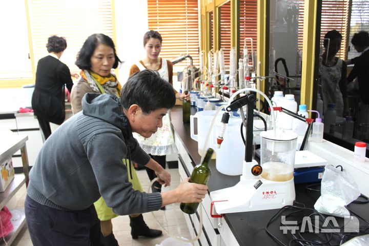 영천 와인학교 교육 현장