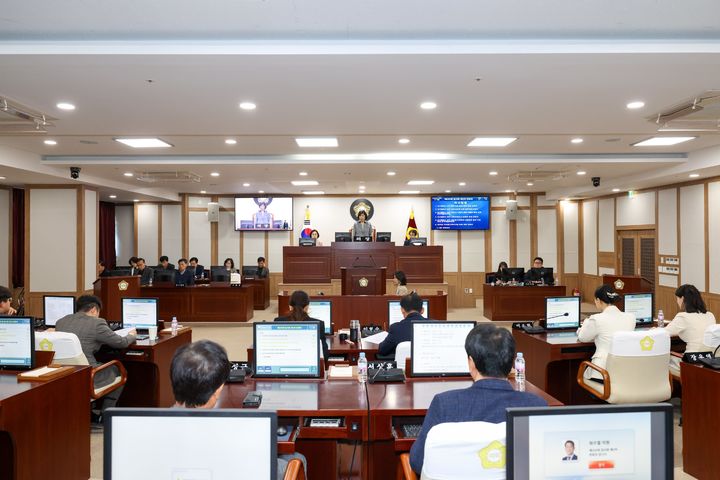 [대구=뉴시스] 대구 북구의회가 18일 제293회 임시회 일정을 마무리했다. (사진=대구 북구의회 제공) 2025.03.18. photo@newsis.com *재판매 및 DB 금지