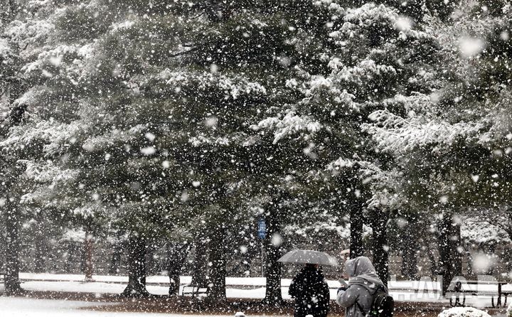 경기북부 최대 10㎝ 많은 눈…늦은 오후~저녁 사이 집중