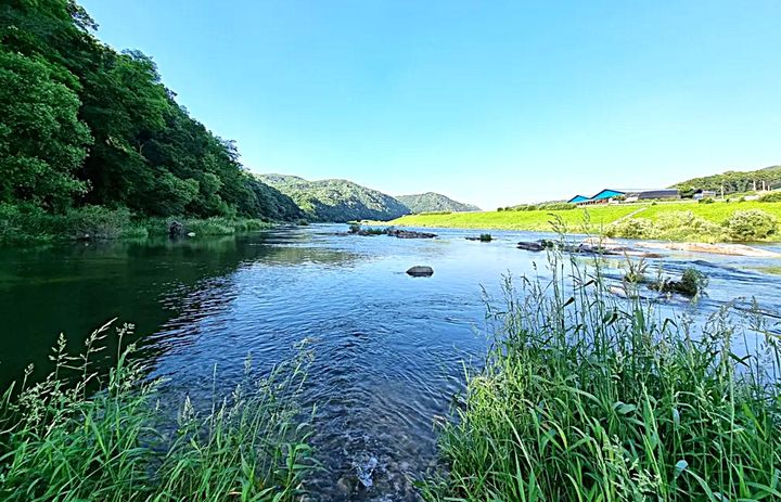[원주=뉴시스] 섬강. (사진=뉴시스 DB). photo@newsis.com *재판매 및 DB 금지