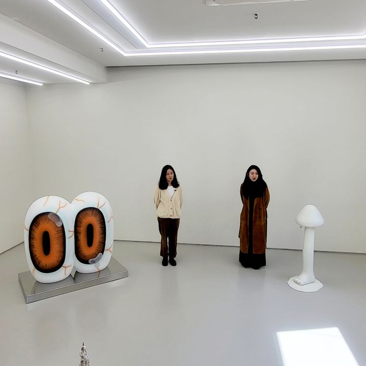[사진=박현주미술전문기자]서정아트 서울 이미주 개인전은 이예진 디렉터의 작가 발굴이다. 10년 전 화랑미술제에 참여한 이미주 작가의 작은 그림을 보고 눈여겨 본 이 디렉터가 서정아트에 근무하면서 이번 전시를 추진했다. *재판매 및 DB 금지