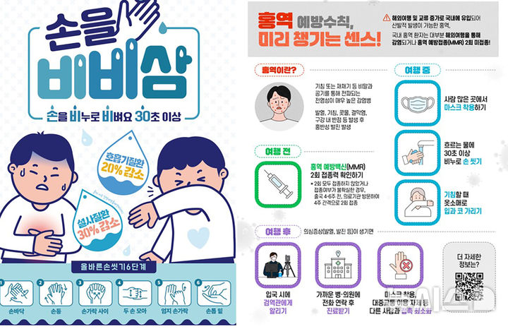 [광주=뉴시스] 홍역 예방 수칙. (사진=광주시 제공) 2025.03.19. photo@newsis.com *재판매 및 DB 금지