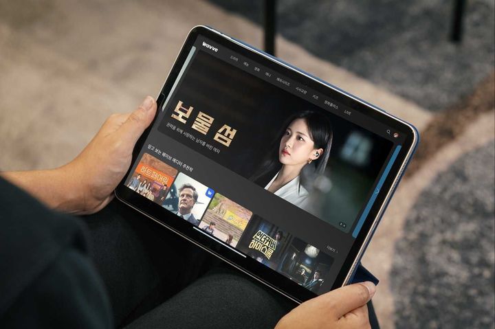 [사진=뉴시스] 웨이브 서비스 화면. (사진=웨이브 제공) 2025.03.20. photo@newsis.com *재판매 및 DB 금지