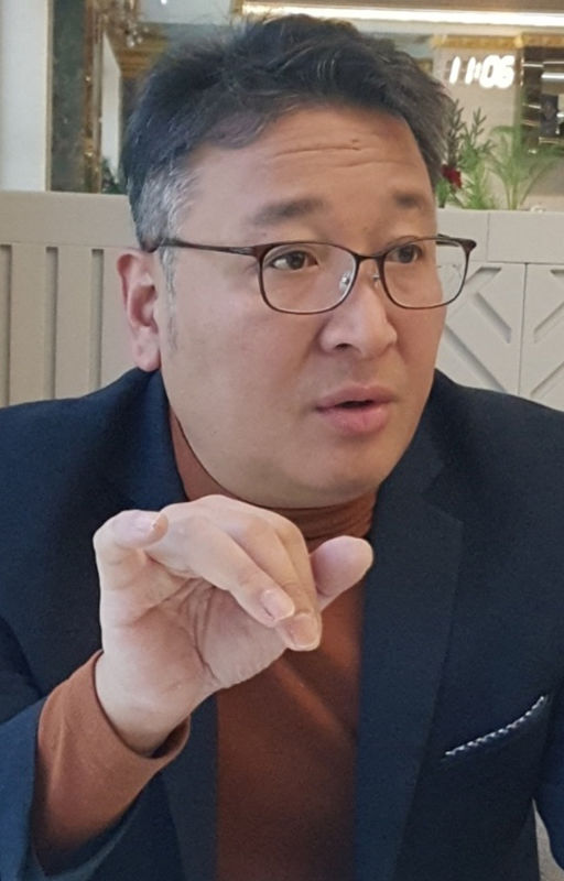 조호연 도박없는학교 교장이 최근 강원랜드 인근 한 카페에서 본보와 인터뷰를 진행하고 있다.(사진=뉴시스} *재판매 및 DB 금지