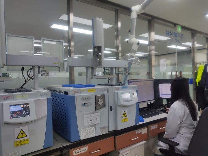 잔류 농약 검사(사진=경기도보건환경연구원 제공) *재판매 및 DB 금지