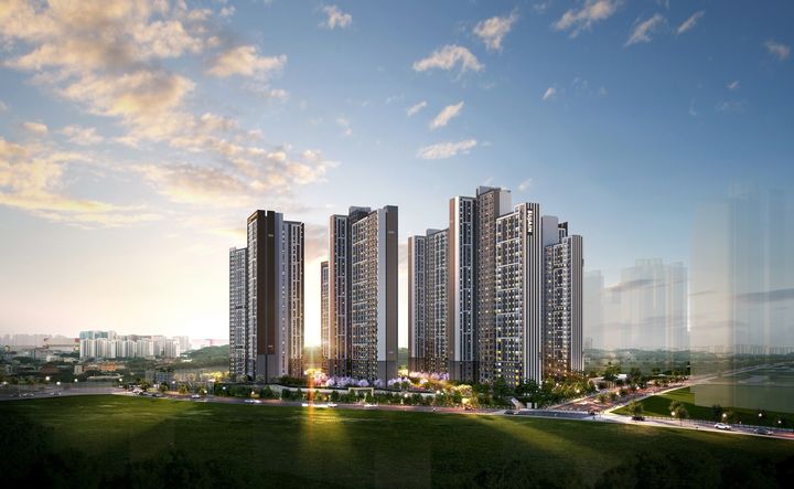 평택 브레인시티 수자인 투시도. (사진=BS한양 제공) *재판매 및 DB 금지