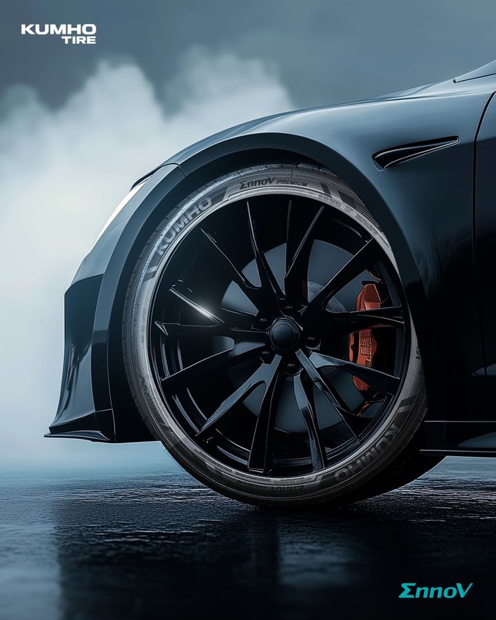 [서울=뉴시스] 금호타이어의 전기차 전용 제품인 '이노뷔' 모습. (사진=금호타이어 제공) 2025.03.21 photo@newsis.com *재판매 및 DB 금지