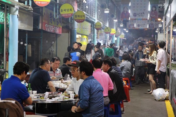 [울산=뉴시스] 울산 남구 수암한우야시장 전경. (사진=울산 남구 제공) photo@newsis.com *재판매 및 DB 금지