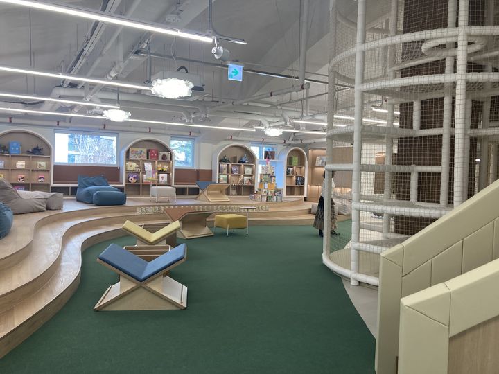 [울산=뉴시스] 울산 동구 책놀이터 북적북적 내부 전경. (사진=울산 동구 제공) 2025.03.21. photo@newsis.com *재판매 및 DB 금지