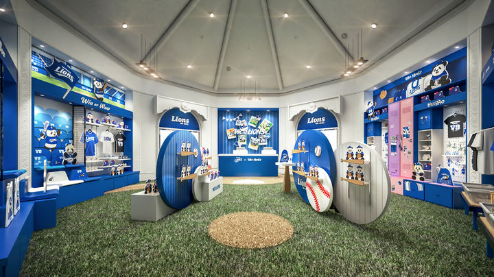 에버랜드 라이온즈 팝업스토어(사진=에버랜드 제공) *재판매 및 DB 금지