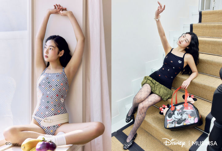 [서울=뉴시스] 무신사가 스포츠 브랜드 아레나(ARENA)와 월트디즈니 컴퍼니 코리아가 협업한 스윔웨어 컬렉션을 무신사 에디션으로 한정 발매한다고 24일 밝혔다. (사진=무신사 제공) *재판매 및 DB 금지