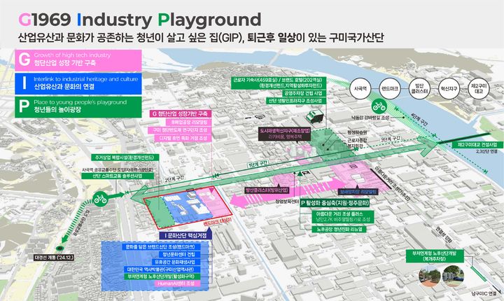 [구미=뉴시스] 문화산단 조감도 (사진=구미시 제공) 2025.03.25 photo@newsis.com *재판매 및 DB 금지