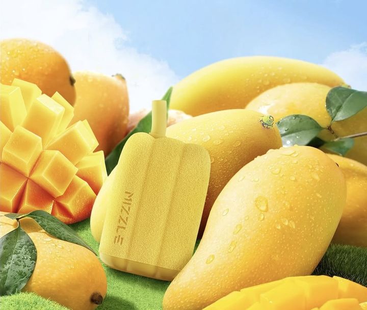 [서울=뉴시스] 망고 향이 나는 일회용 전자담배의 모습이다 (사진=페이스북 캡쳐) 2025.03.25. photo@newsis.com *재판매 및 DB 금지