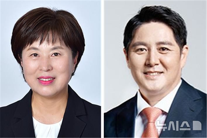 [창원=뉴시스]경남 재산공개 공직자 중 최고재산가인 김봉남(왼쪽) 의령군의원과 최저 재산가인 성용근 양산시의원.(사진=의령군·양산시의회 누리집 캡처)