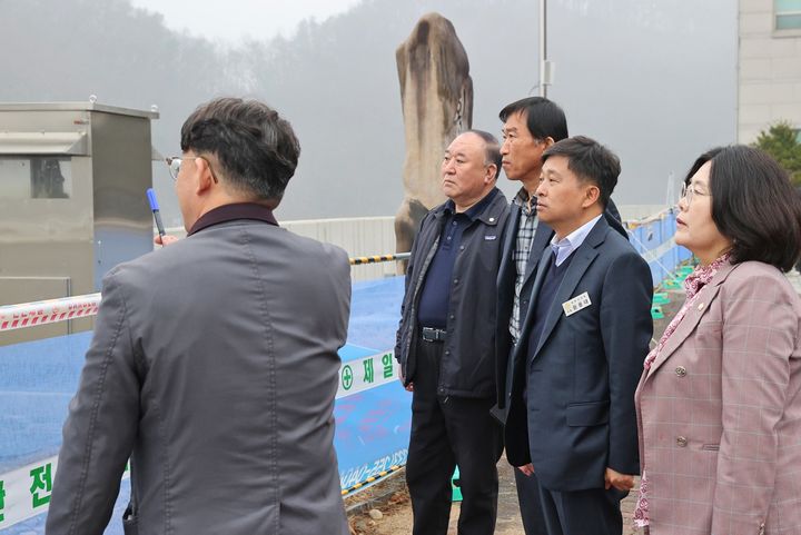 취수원다변화추진특별위원회 현장시찰 모습. *재판매 및 DB 금지