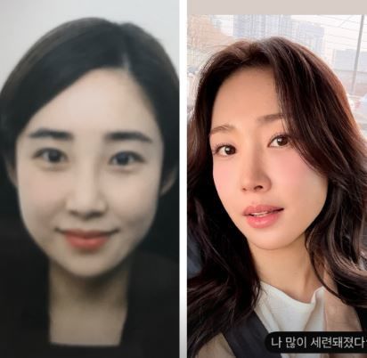 [서울=뉴시스] 최희 과거 모습·현재 모습 (사진=인스타그램 캡처) 2025.03.27. photo@newsis.com *재판매 및 DB 금지