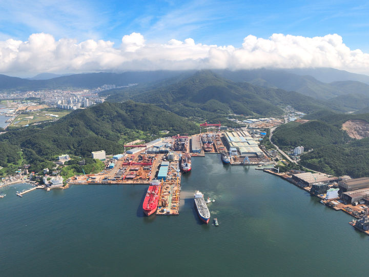 경남 창원특례시 진해구 소재 중형조선소 케이조선.(사진=케이조선 제공) 2025.03.27. *재판매 및 DB 금지