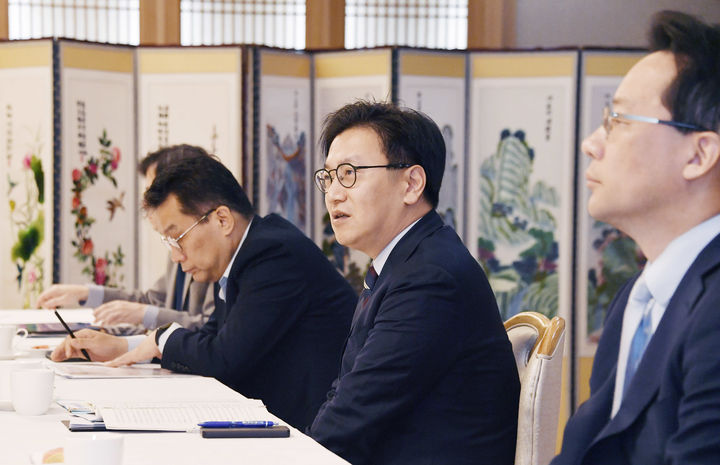 김범석 기획재정부 1차관이 28일 오전 서울 종로구 정부서울청사에서 열린 '제41차 물가관계차관회의'에서 모두발언을 하고 있다.(사진 : 기재부 제공) 2025.3.28. *재판매 및 DB 금지