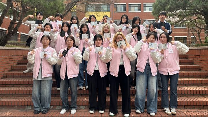 2025년 제1회 과정평가형 미용사(일반) 국가기술자격시험에서 합격한 계명문화대학교 헤어디자인과 학생들. *재판매 및 DB 금지