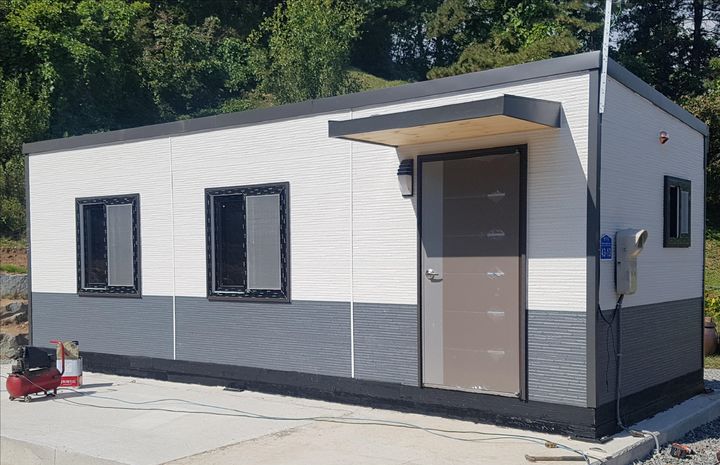 [안동=뉴시스] 행안부의 임시 조립주택. (사진=경북도 제공) 2025.03.29. photo@newsis.com *재판매 및 DB 금지