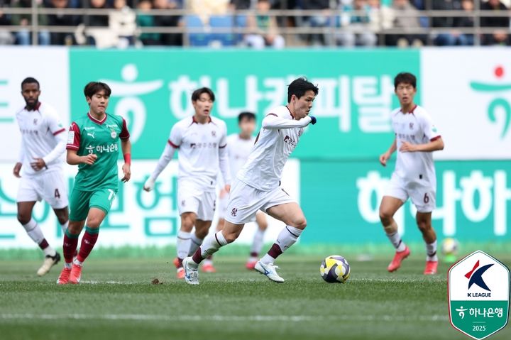 [서울=뉴시스] 프로축구 K리그1 광주FC의 주세종. (사진=한국프로축구연맹 제공) *재판매 및 DB 금지