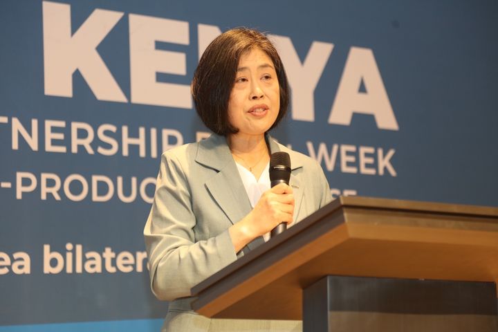 [서울=뉴시스]KOTRA는 신임 상임이사 3인을 임명했다. 사진은 김명희 KOTRA 혁신성장본부장. (사진=KOTRA 제공) 2025.03.30. photo@newsis.com *재판매 및 DB 금지