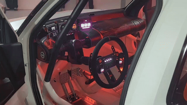 [서울=뉴시스] 현대차가 서울 성수동 피치스 도원에서 공개한 인스터로이드 내부 모습. (사진=이창훈 기자) 2025.03.31 photo@newsis.com *재판매 및 DB 금지 *재판매 및 DB 금지