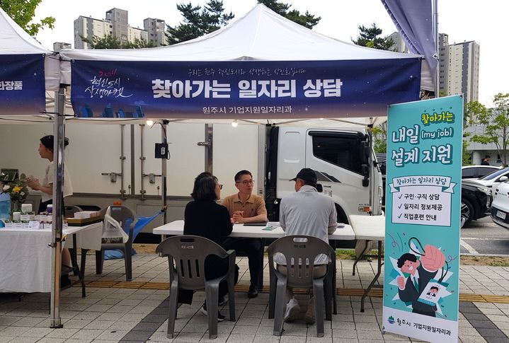 원주시, 11월까지 '찾아가는 내일(my job) 설계' 지원