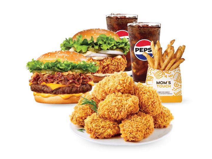 맘스터치 '에드워드 리 비프버거 커플세트'(사진=맘스터치 제공) *재판매 및 DB 금지