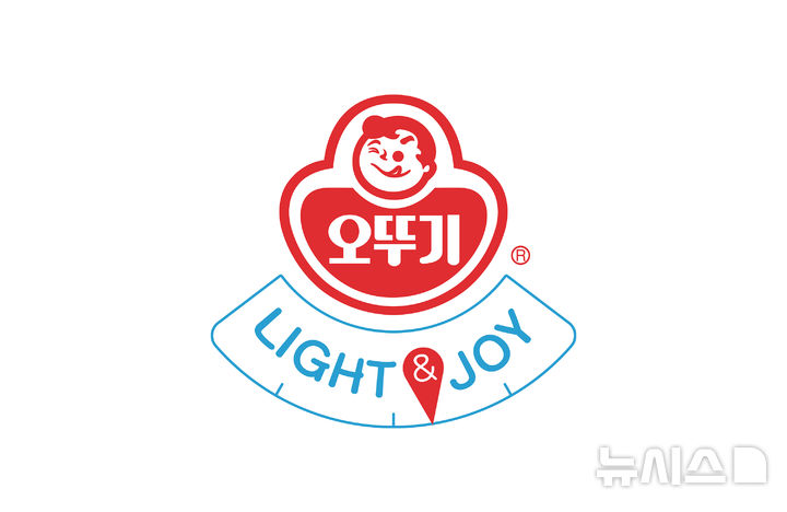[서울=뉴시스] 오뚜기의 저당·저칼로리·저지방 통합 브랜드인 '라이트앤조이'(LIGHT&JOY) 브랜드 로고(BI). 