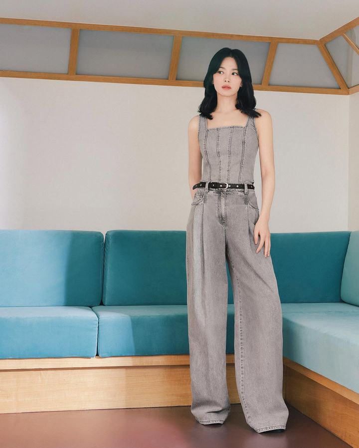 [서울=뉴시스] 송혜교. (사진=미샤 제공, 송혜교 인스타그램 캡처) 2025.04.01. photo@newsis.com *재판매 및 DB 금지