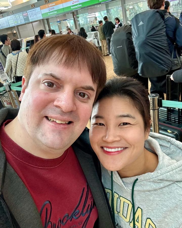 [서울=뉴시스] 스테판 지겔(왼쪽)·김혜선 (사진=인스타그램 캡처) 2025.04.01. photo@newsis.com *재판매 및 DB 금지