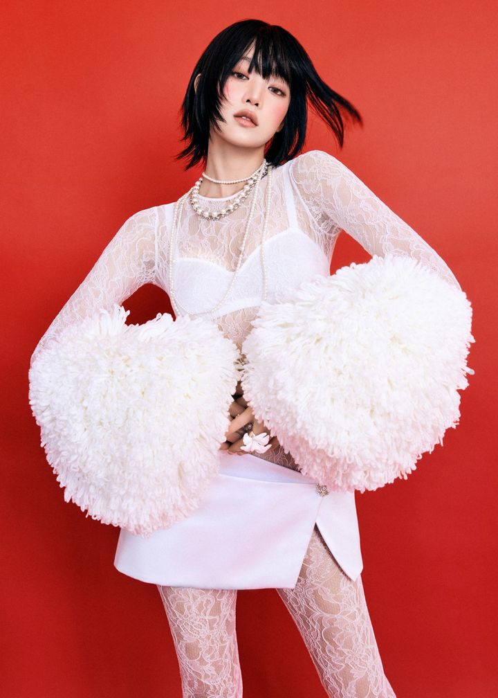 [서울=뉴시스] (여자)아이들 민니. (사진 = 큐브 엔터테인먼트 제공) 2025.04.01. photo@newsis.com *재판매 및 DB 금지