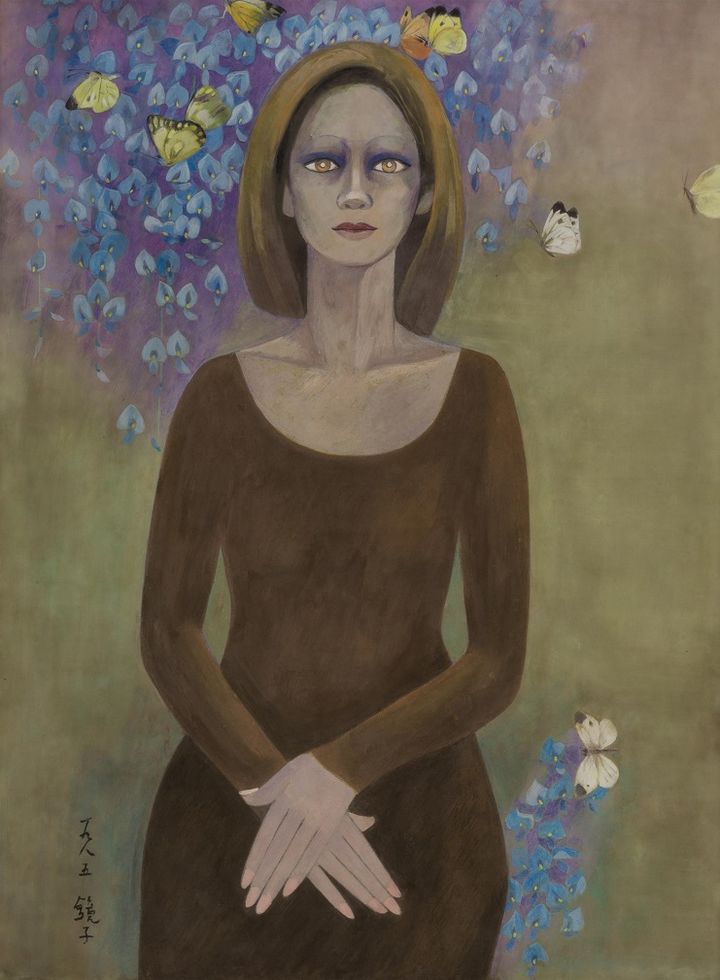 천경자 '여인상' (사진=대한민국예술원 제공) *재판매 및 DB 금지